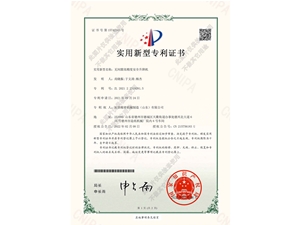 無(wú)間隙高精度安全升降機(jī)專利證書(shū)